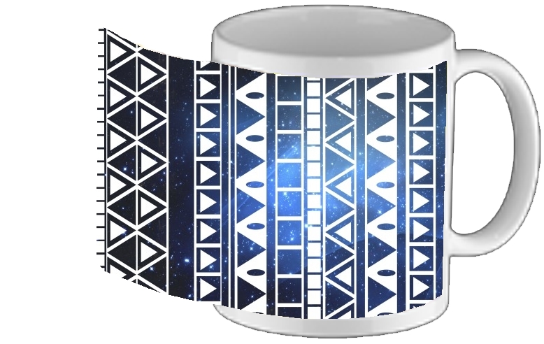 Mug Tribale Blu Modello Aztec 