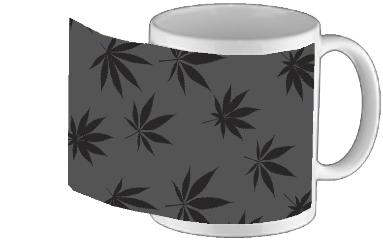 Mug Cannabis Leaf Pattern 