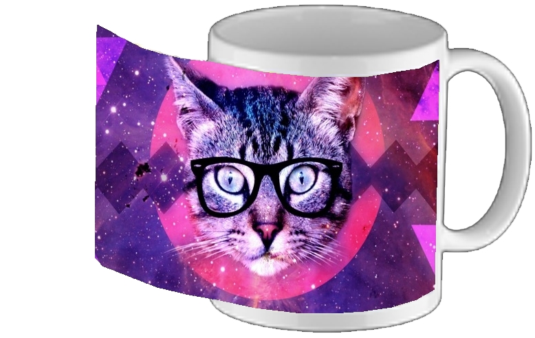 Mug Cat Hipster 