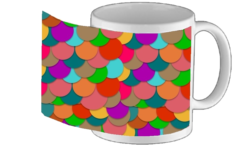 Mug Circles Multicolor 