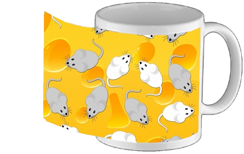 Mug cheese and mice 
