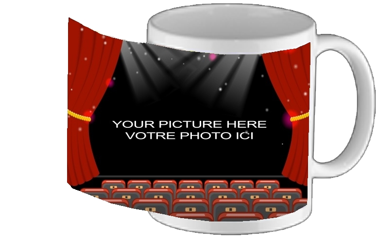 Mug Cinema Theatre With Transparent Frame 