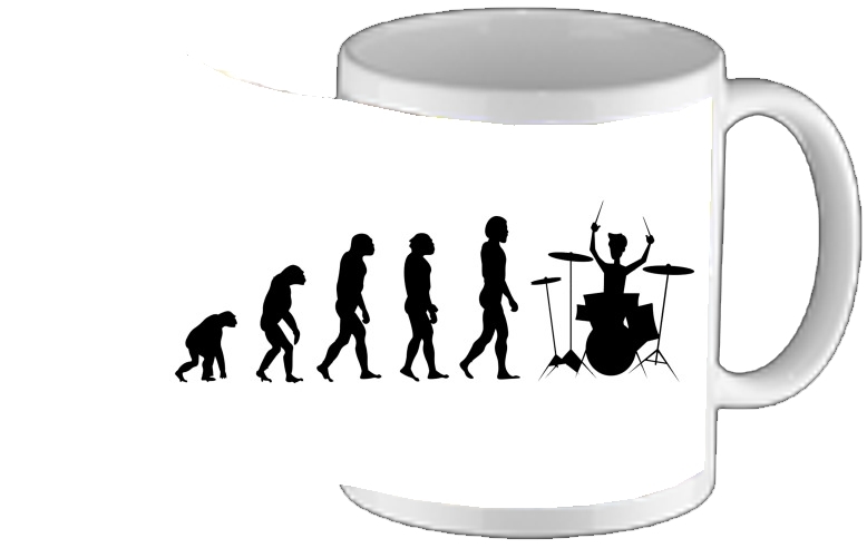 Mug Evolution of Drummer 