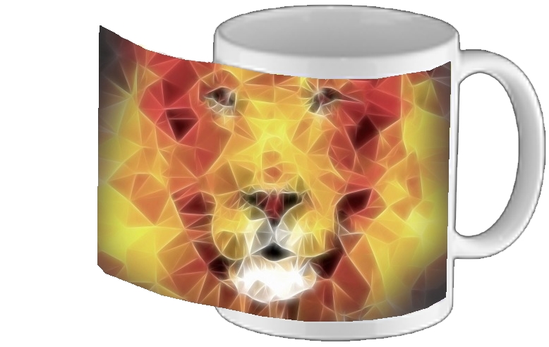 Mug fractal lion 