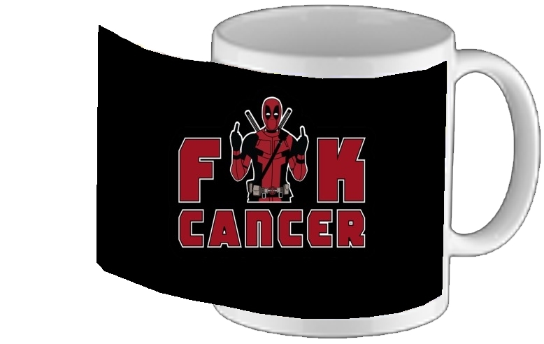 Mug Fuck Cancer With Deadpool 