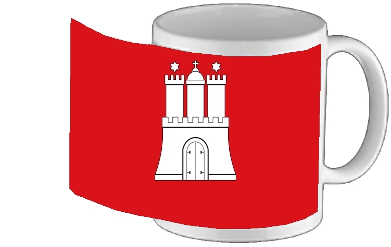 Mug Hamburg Flag 