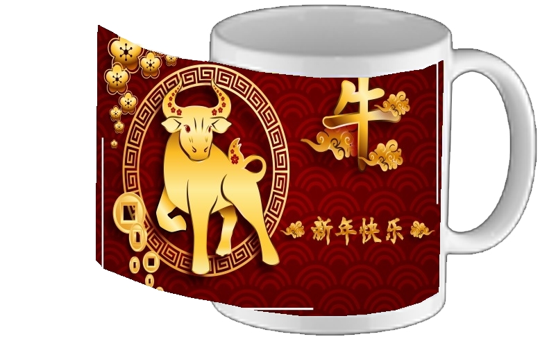 Mug Happy The OX chinese new year  