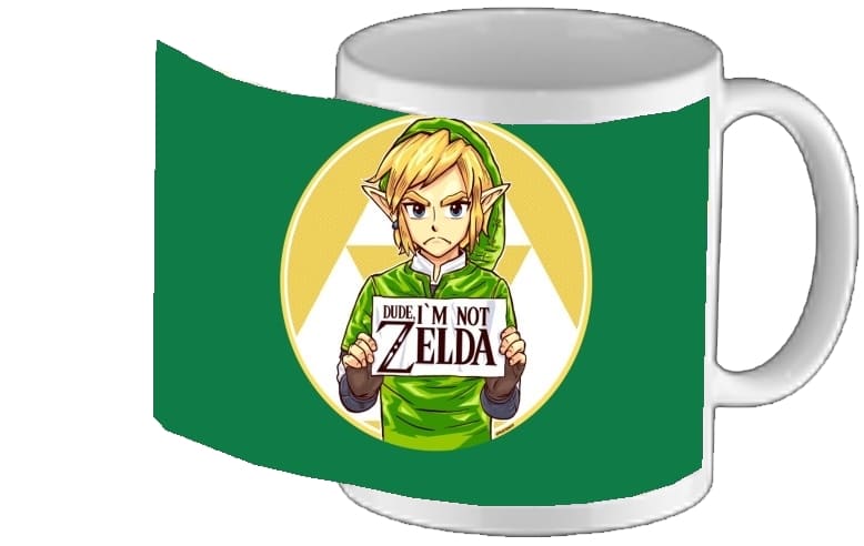 Mug Im not Zelda 
