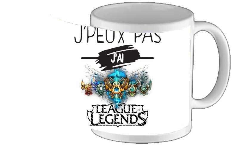 Mug Je peux pas jai league of legends 