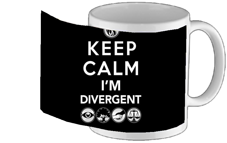 Mug Keep Calm Divergent Faction 