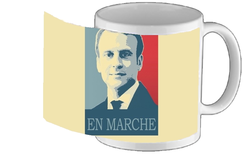 Mug Macron Propaganda En marche la France 