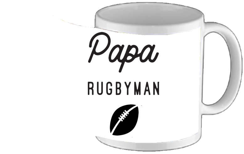 Mug Papa Rugbyman 