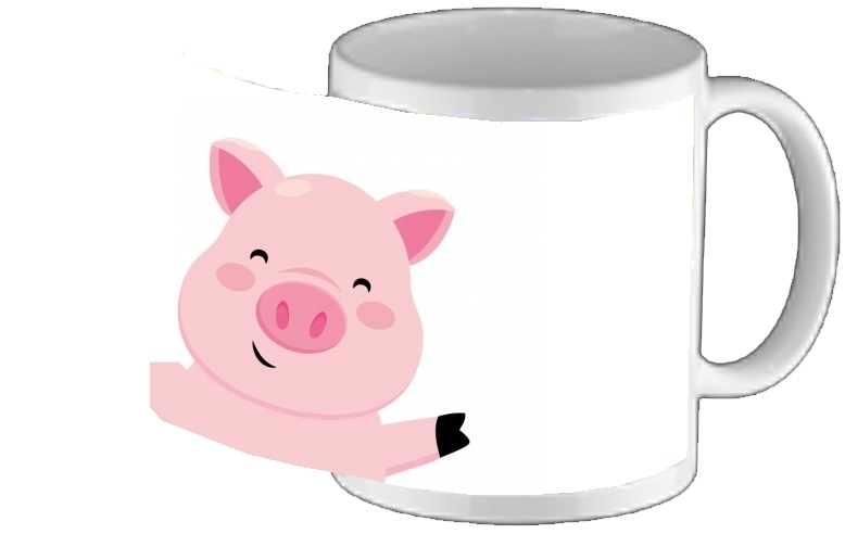 Mug Pig Smiling 