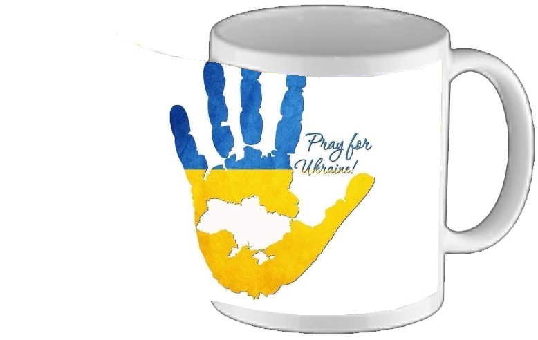 Mug Pray for ukraine 