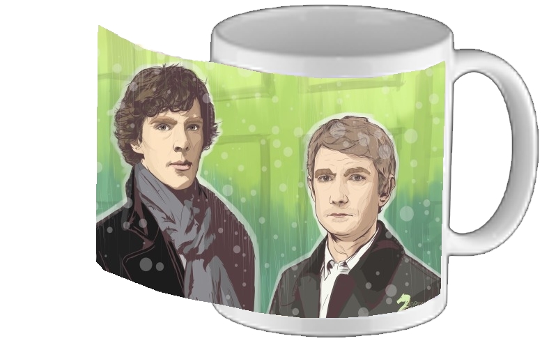 Mug Sherlock and Watson 