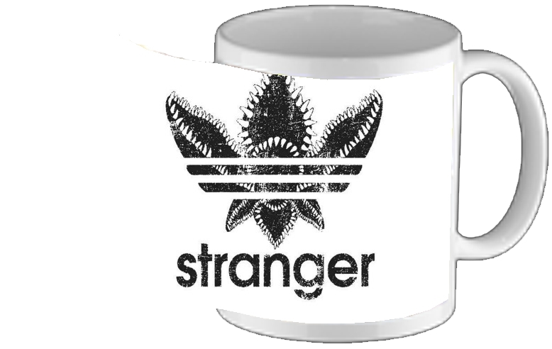 Mug Stranger Things Demogorgon Monster JOKE Adidas Parodie Logo Serie TV 