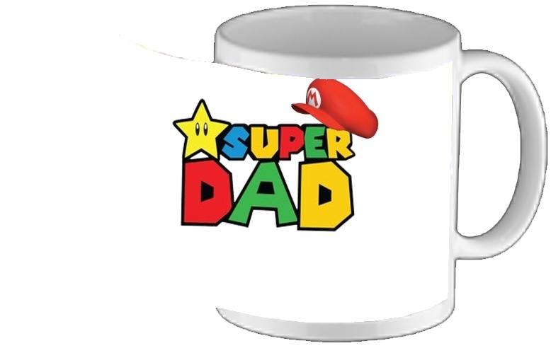 Mug Super Dad Mario humour 