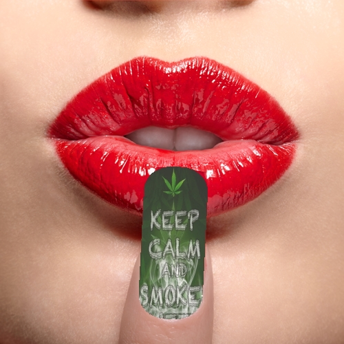  Keep Calm And Smoke Weed 