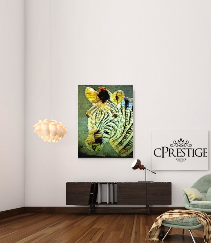 Canvas abstract zebraaa 