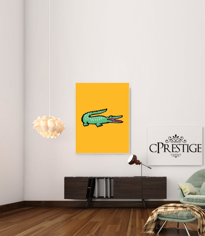 Canvas alligator crocodile lacoste 
