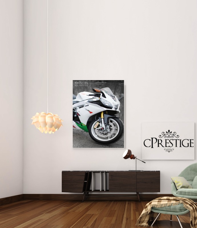 Poster aprilia moto wallpaper art 