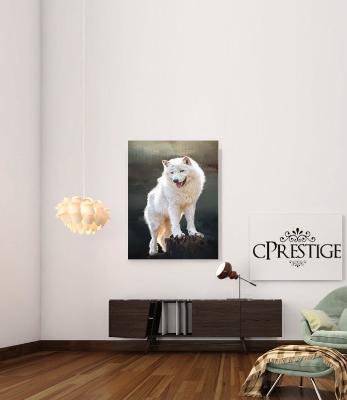 Poster Arctic wolf 