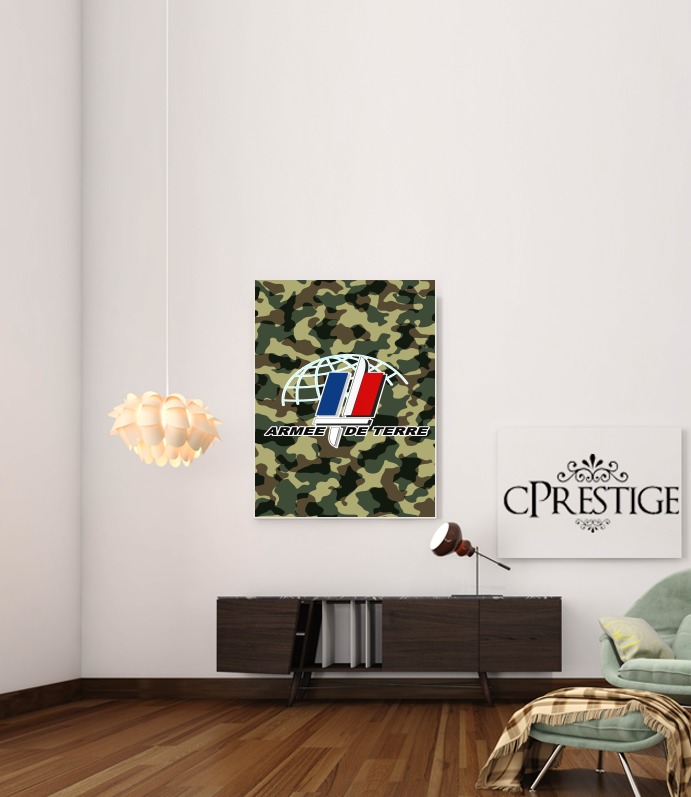 Canvas Armee de terre - French Army 