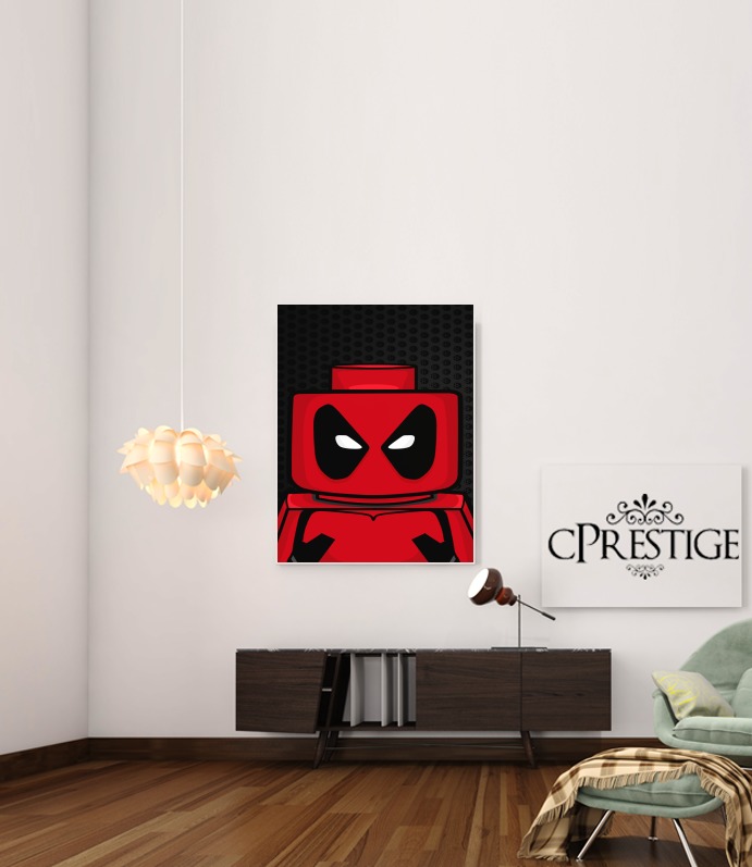 Poster Bricks Deadpool 