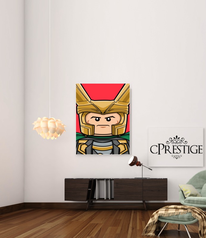 Canvas Bricks Loki 