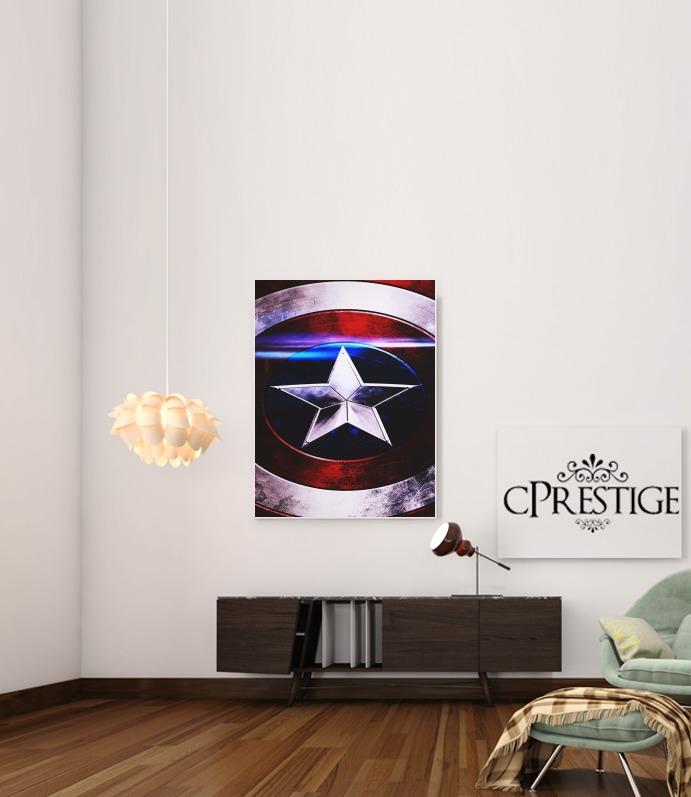 Poster Captain America Shield 