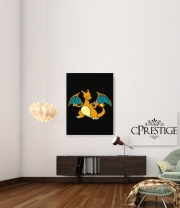 poster Charizard Fire