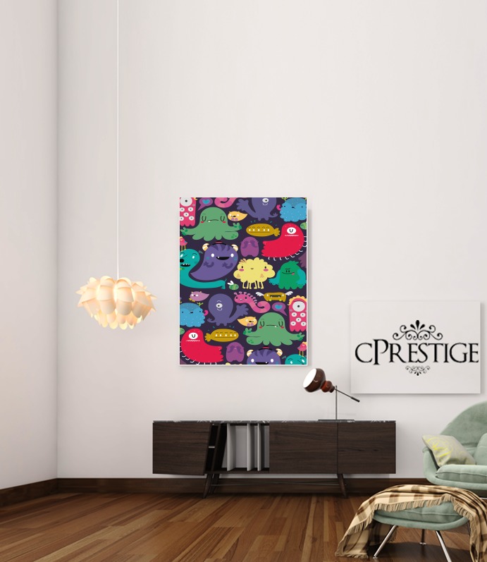 Canvas Colorful Creatures 