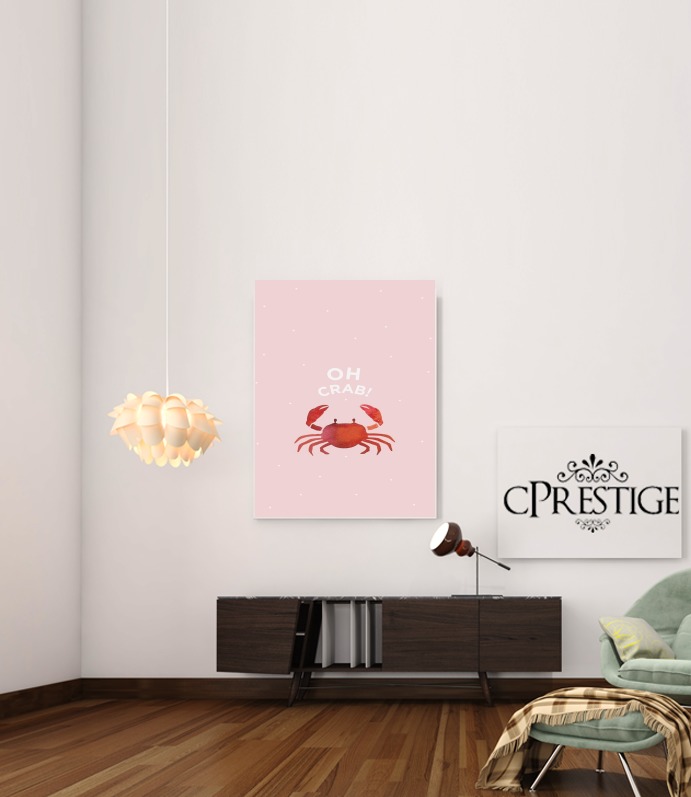 Canvas Crabe Pinky 