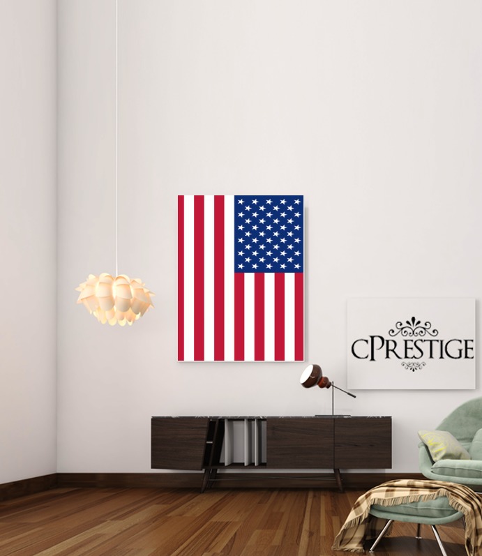 Poster Bandiera USA 