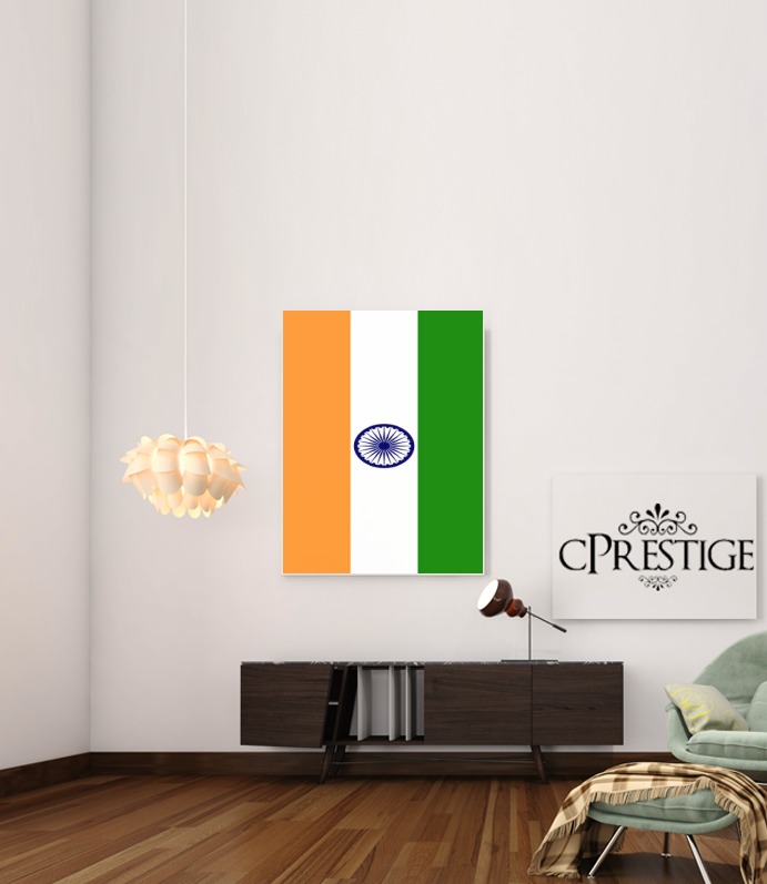 Poster Bandiera India 