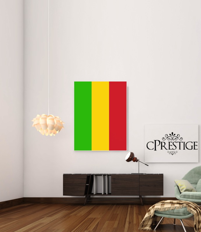 Poster Bandiera del Mali 