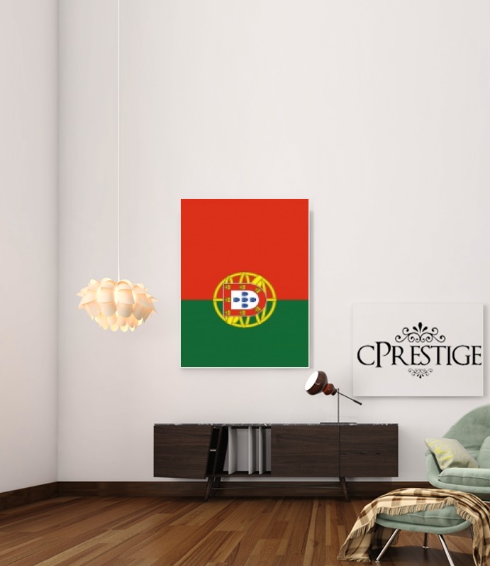 Canvas Bandiera Portogallo 
