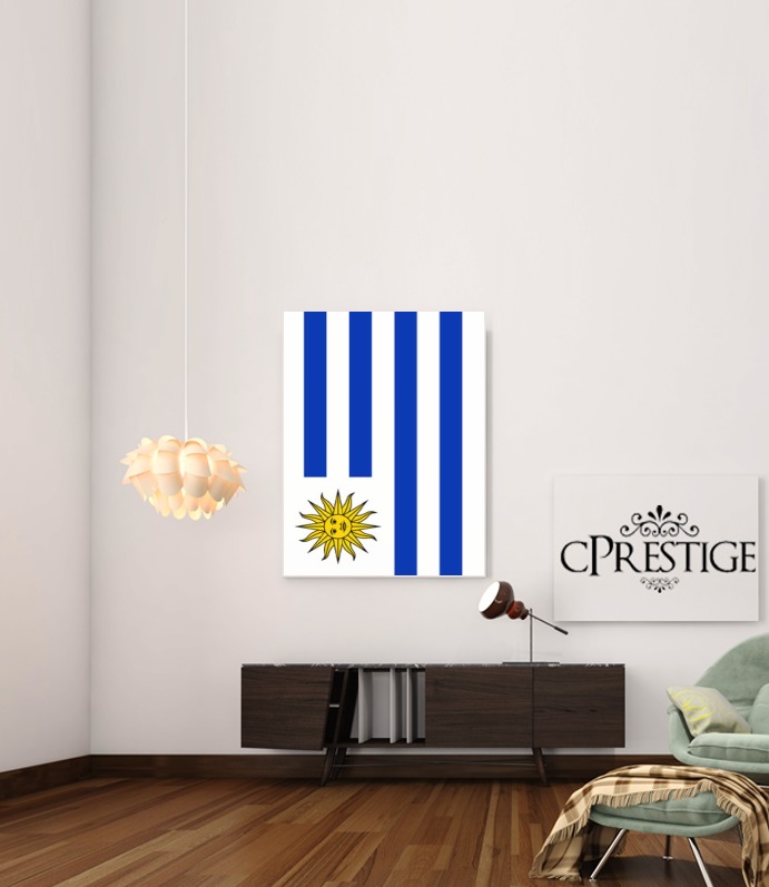 Canvas bandiera dell'Uruguay 