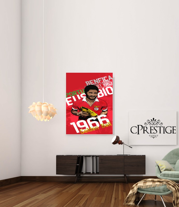 Poster Eusebio Tribute Portugal 