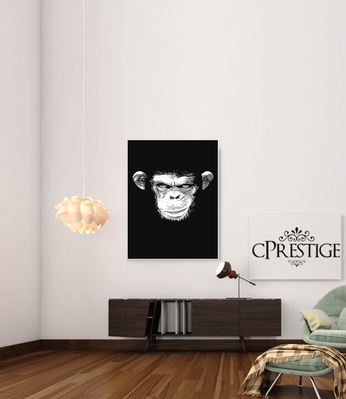 Canvas Evil Monkey 