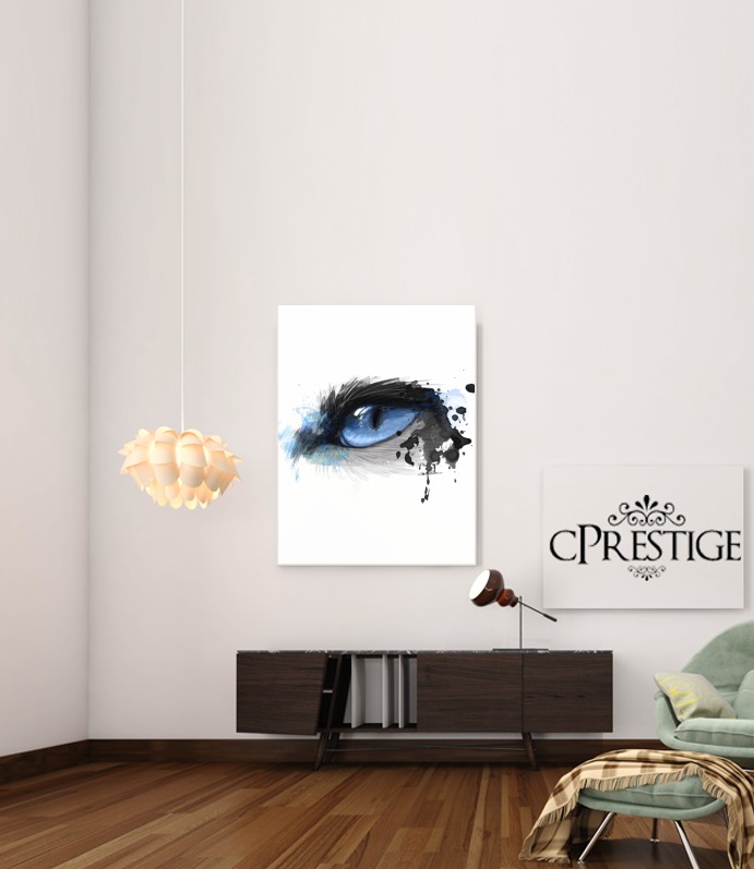 Poster Feline Blue eye  