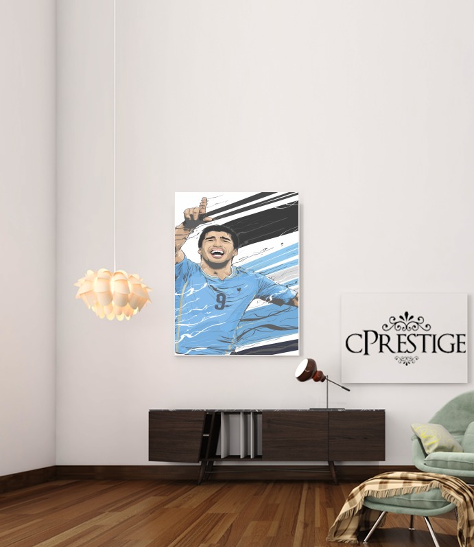 Poster Football Stars: Luis Suarez - Uruguay 