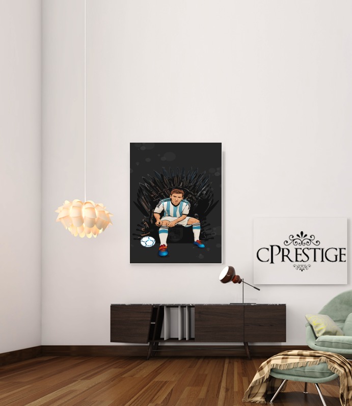 Canvas Game of Thrones: King Lionel Messi - House Catalunya 