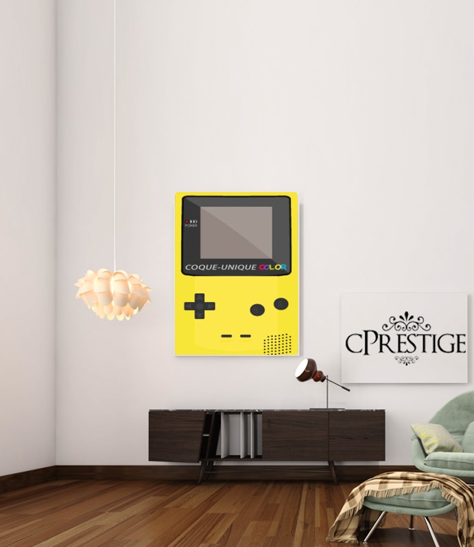 Poster Gameboy Color Yellow 