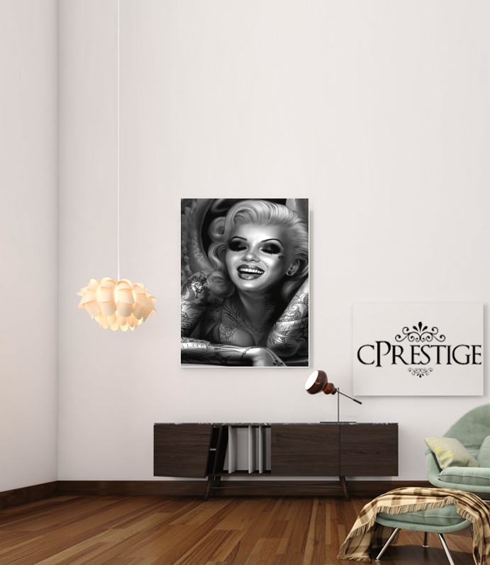 Canvas Goth Marilyn 