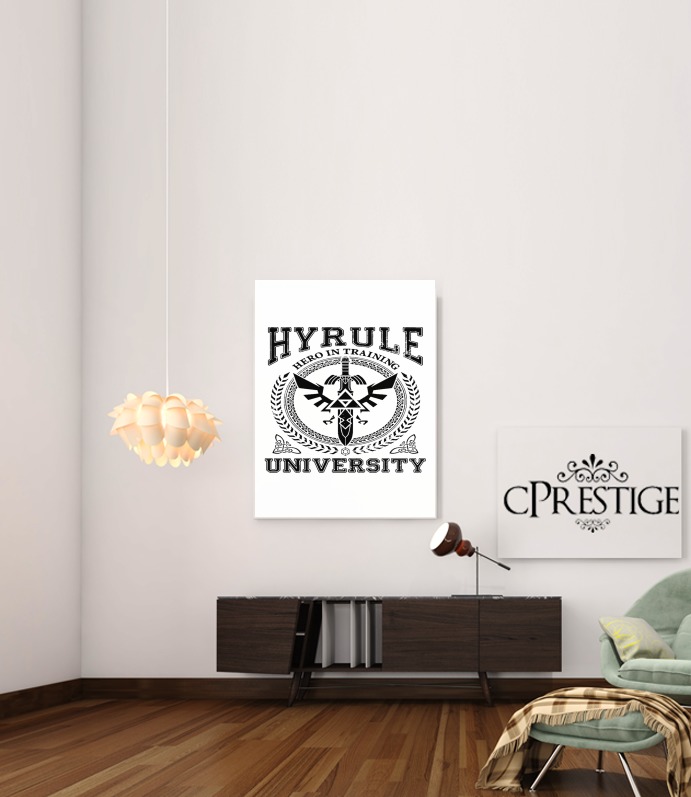 Poster Hyrule University Hero in trainning 