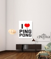 poster I love Ping Pong