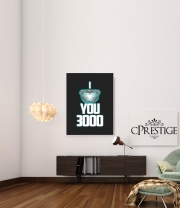 poster I Love You 3000 Iron Man Tribute