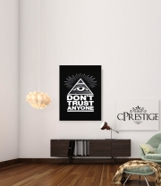 poster Illuminati Dont trust anyone