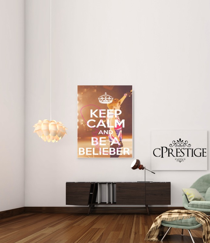 Poster Keep Calm And Be a Belieber 